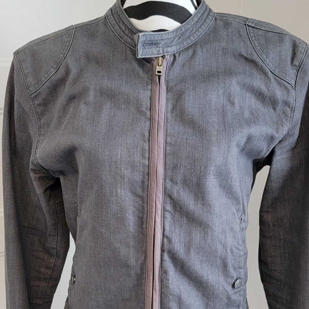 Gap 1969 Men's Denim Stand-up Collar Zipper Jacket Sz M